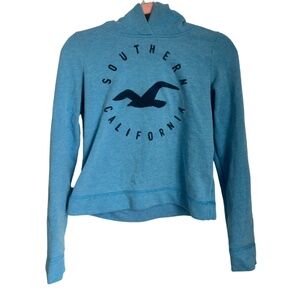 Hollister Women's Small  "SOUTHERN CALIFORNIA" Logo pullover hoodie